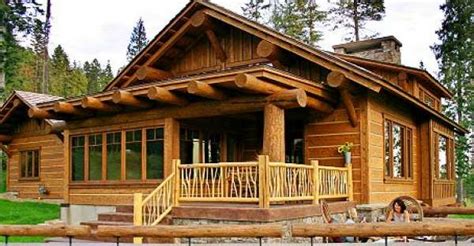 Beautiful Log Cabin With Unique Interior Cozy Homes Life
