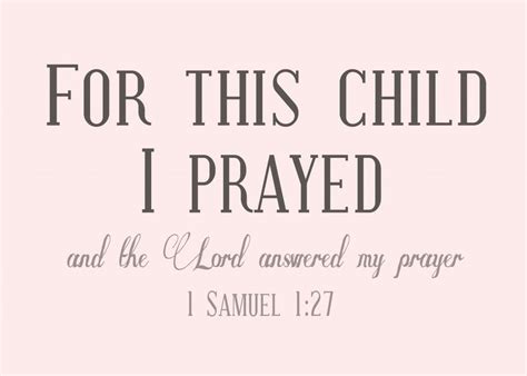 For This Child 2 Pink Printable Designs Free Printables 1 Samuel 1 27