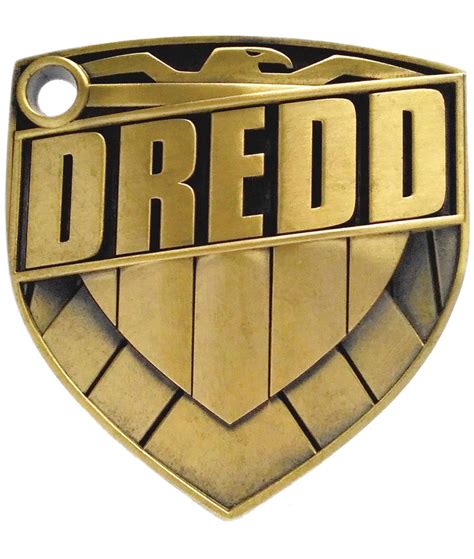 Judge Dredd Prop Replica Comic Badge By Jock Westfield Comics