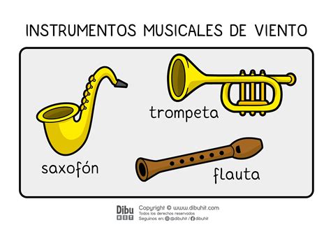 Instrumentos Musicales De Viento Dibuhit