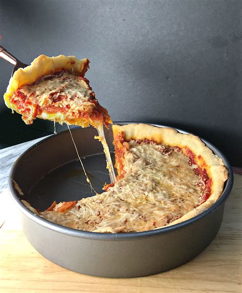 Fab Recipe Chicago Style Deep Dish Pizza Fab Food Chicago