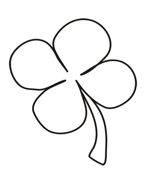 Four Leaf Clover Drawing Easy Hot Sex Picture