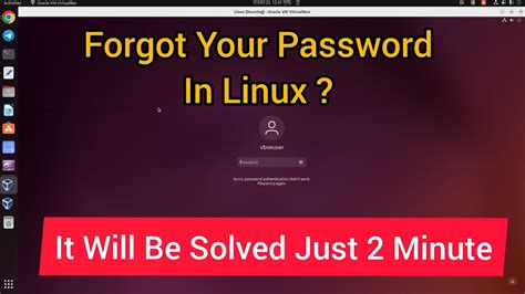 Forgot Password In Linux Regain Access With Step By Step Guide