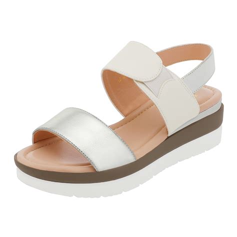 Dream Pairs Women S Platform Wedge Sandals Ankle Strap Casual Sandals For Women Open Toe Sandals
