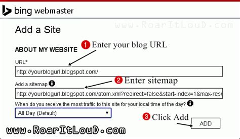 How To Submit Url To Bing Yahoo Add Url To Bing Webmaster Tools