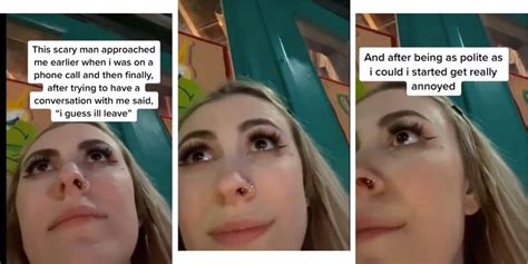 this tiktok of a woman being harassed is tragically relatable