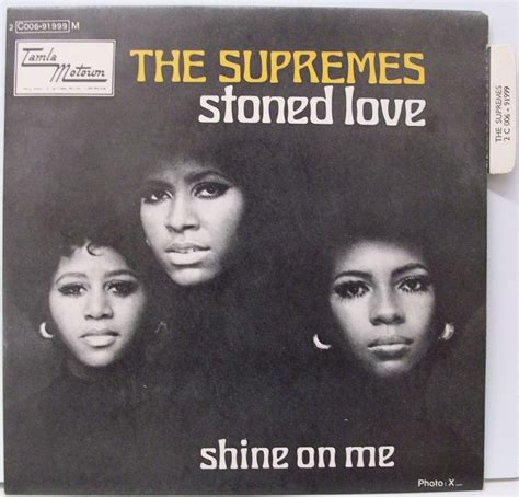 The Supremes Stoned Love 7 Single Art Work Soundtrack To My Life