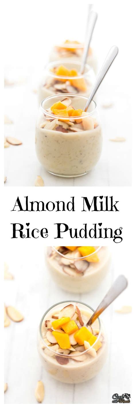 Here are 14 recipes to please the fans out there and. Almond Milk Rice Pudding flavored with cardamom, saffron & topped with nuts! | Almond milk rice ...