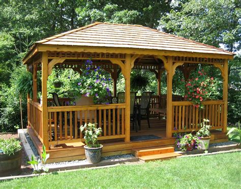 Backyard Design Architecture Wooden Gazebos As Garden Gazebo Front Yard