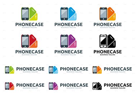 Phone Case Logo Template Logo Templates Logo Design Creative