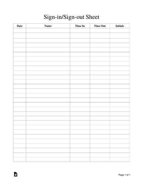 Uniform Log Sheet Uniform Inventory Sheet Franklin High Babe Free Printable Sign In And