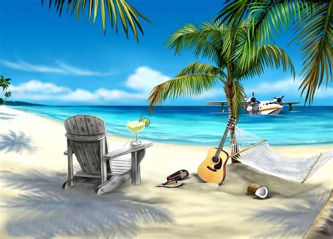 10 Best Animated Chrome Beach Desktop Wallpapers For Beach Background