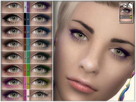 Female Eyelashes 05 The Sims 4 Catalog