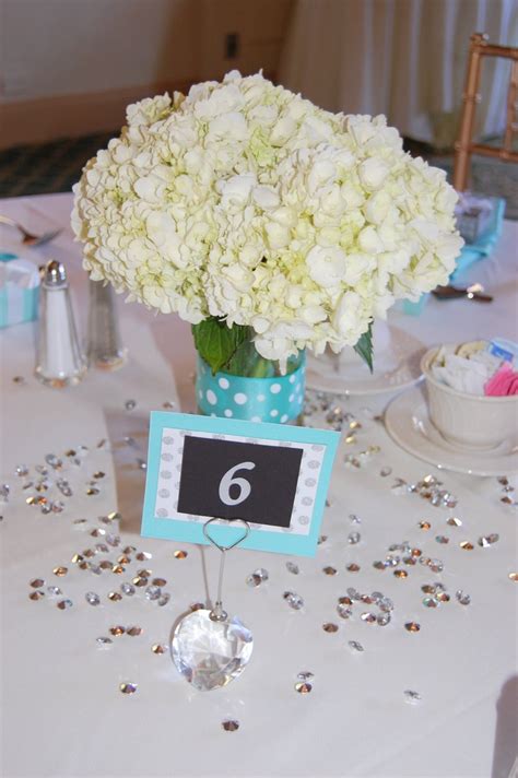 Tiffany Blue Wedding Centerpieces Musely
