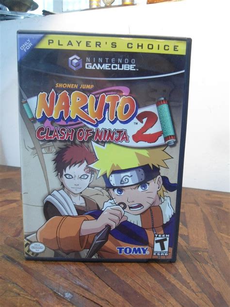 Jogo Para Nintendo Game Cube Naruto Clash Of Ninja 2 Mercado Livre