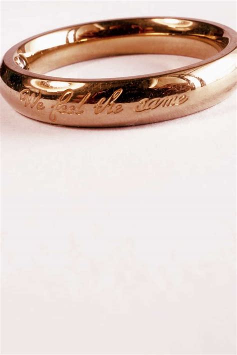 12 Wedding Ring Engraving Ideas And Tips