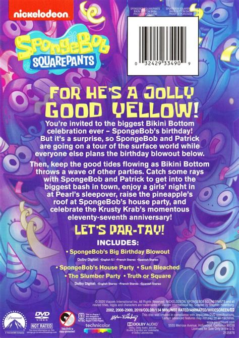 Dvd Review Spongebob Squarepants Bikini Bottom Bash Nor