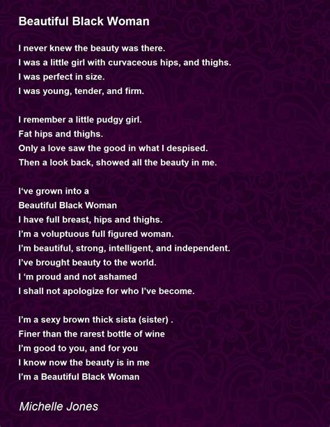 Black Woman Poem Themes Antonina Trapp