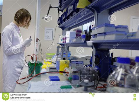 Research Laboratory Of Biotechnology Company Biocad Editorial Photo