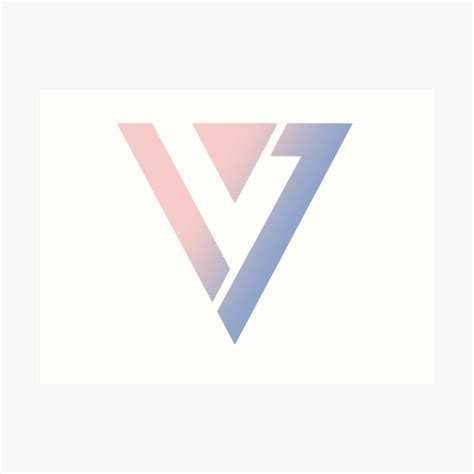 Must be 18 years or older to purchase online. "Seventeen - Logo" Art Print by hauntihng | Redbubble
