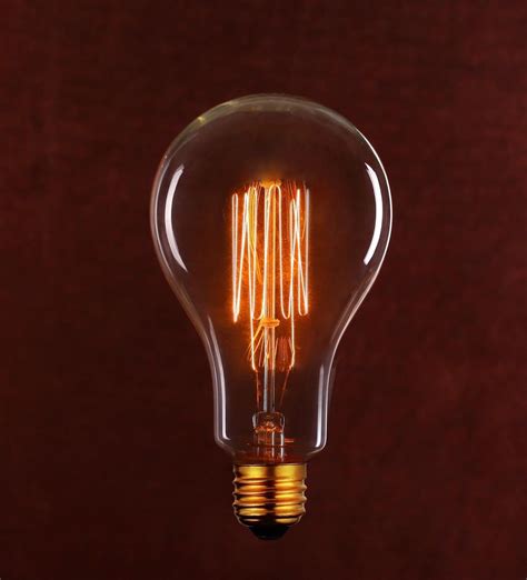 Thomas Edison Old Vintage Light Bulb Middle Base 40 Watt Pack Of 6