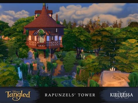 Rapunzels Tower By Kiellessa At Tsr Sims 4 Updates