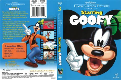 Classic Cartoon Favorites Starring Goofy 2005 R1 Dvd Cover