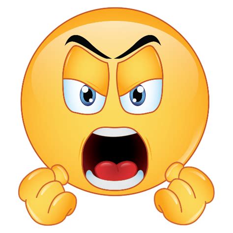 Download Emoticon Angry Anger Emojis Sticker Emoji Hq Png Image Sexiz Pix