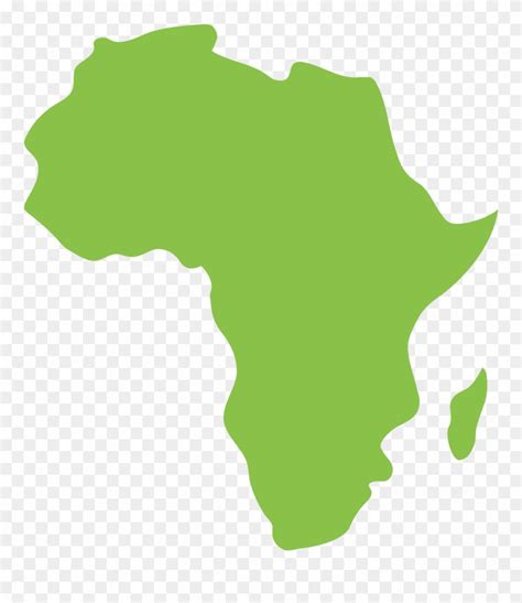 Vector Download Africa Transparent Map Of Africa Png Clipart 181145