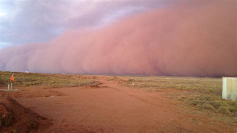 Amazing Red Dust Storm Strikes Western Australia Fox News