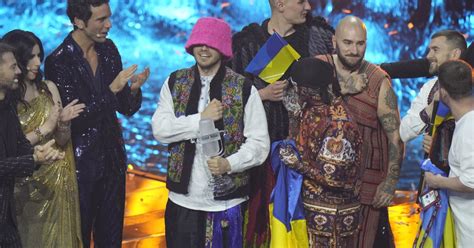 ukrainian band kalush orchestra wins eurovision song contest amid war at home