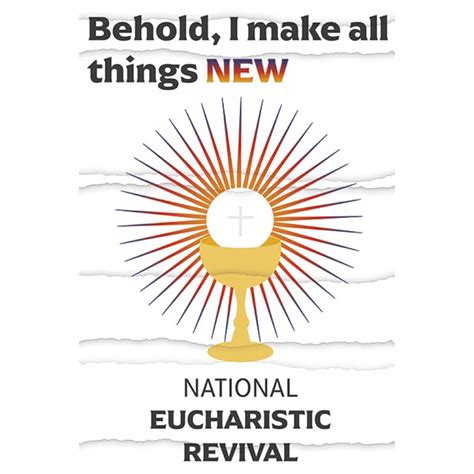 Behold National Eucharistic Revival Poster Diocesan