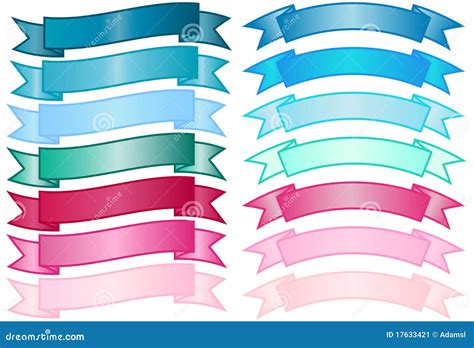Set Of Simple Banners Stock Vector Illustration Of News 17633421
