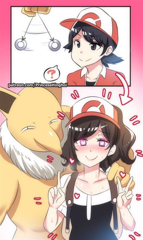 Hypno Elaine And Chase Pokemon And 1 More Drawn By Hinghoi Danbooru