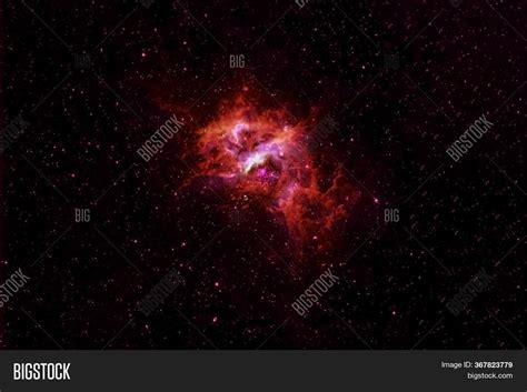 Beautiful Red Cosmic Image And Photo Free Trial Bigstock