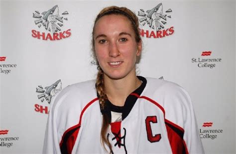 Slc Sharks Womens Hockey Captain Renee Lortie Named Athlete Of The
