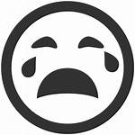 Crying Icon Face Icons Clipart Emoticons Clip
