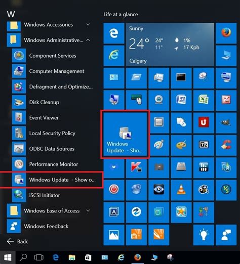 Hide Or Show Windows Updates In Windows 10 Tutorials