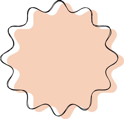 Hand drawn colored star banner 22183257 PNG