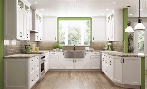White Kitchen Cabinet For Great Looking Kitchen Decor