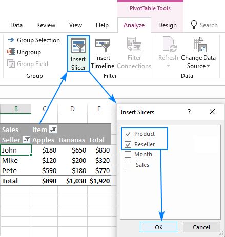 How To Add Slicer For Multiple Pivot Tables In Excel Brokeasshome Com