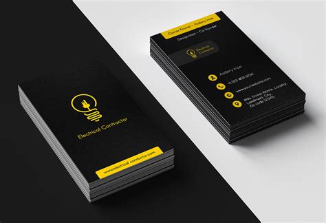 Electrical Contractor Business Cards Best Images