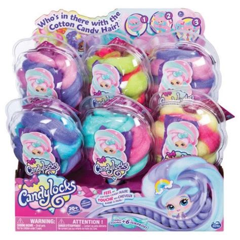 Toybarn Candylocks Doll With Cotton Candy Scented Hair Assorted 9