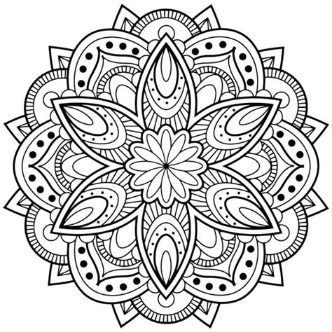 Desene Cu Mandala De Colorat Imagini și Planșe De Colorat Cu Mandala