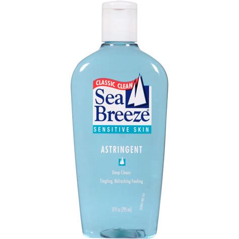 Sea Breeze Actives Sensitive Skin Astringent 10oz Each - Walmart.com ...