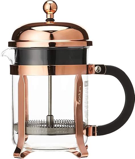 Bodum Chambord 4 Cup French Press Coffee Maker Copper 05 L Amazon