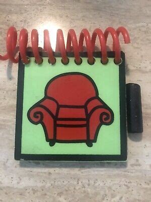 Blues Clues Handy Dandy Notebook Steve Authentic Thinking Vintage