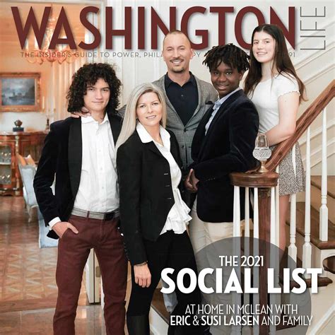 Washington Life Magazine Washington Dc Dc