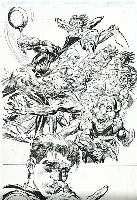 Batman Artist Neal Adams Puts Several Pieces Of His Comic Book Art Up