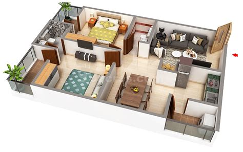 Download 2 Bhk Home Design Layout Images House Blueprints